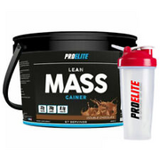 Pro Elite Lean Mass Muscle Protein Weight Gain 4Kg All in One Shake + Shaker