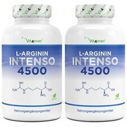 Arginine - 730 Capsules - 4500 mg / Day - Amino Acid - Vegan and High Dose