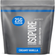 Isopure Creamy Vanilla Whey Isolate Protein Powder with Vitamin C & Zinc for Imm
