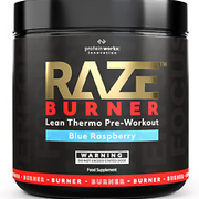Protein Works | Raze Burner Pre Workout Powder | Thermogenic | Caffeine, Carniti