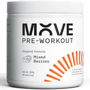 Move Pre-Workout Powder for Men & Women, Fuels Energy & Performance, Grounded in