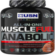 USN Muscle Fuel Anabolic Chocolate All-In-One Protein Powder Shake (2Kg): Workou