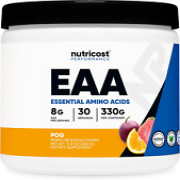 Nutricost EAA Powder 30 Servings (POG) - Essential Amino Acids - Non-Gmo, Gluten