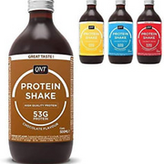 QNT Fit Protein Shake 24 X 500Ml Ready to Drink Protein Shake Fat Free RTD Rtds