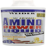 Weider Amino Power Liquid 1L Tangerine, Essential Amino Acids, L-Leucine, Free T