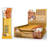 Fulfil Vitamin and Protein Chocolate Peanut & Caramel Flavour 20 g Protein Bar,