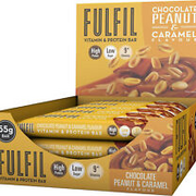 Fulfil Vitamin and Protein Bar 15 x 55 g Bars Chocolate Peanut & Caramel Flavour
