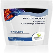 Maca Root 500Mg Extract Ginseng Andin Vitamins Food Supplement 90 Tablets Pills