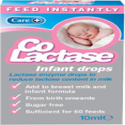 Care Co-Lactase 10ml, Sugar Free Instant Feed Lactase Enzyme Drops