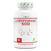 365x Capsules L-Tryptophan 500 mg - Amino Acid - L-Tryptophans - Vit4ever - 5-HTP