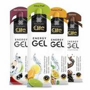 Healthspan Elite Energy Gels, 4 Flavours,  Energy & Hydration, British Cycling