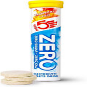 HIGH5 ZERO Electrolyte Hydration Tablets Added Vitamin C Tropical- 20 Pack x2