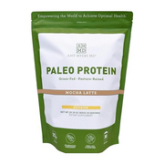 Amy Myers MD Pure Paleo Protein – Clean Grass Fed, Pasture Raised Hormone Free Protein, Non-GMO, Gluten & Dairy Free – 21g Protein Per Serving – Mocha Shake for Paleo and Keto- Mocha Latte - 29.01 oz