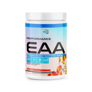 Believe Supplements EAA - Essential Amino Acids Formula | Boost Muscle Recovery, Performance & Hydration | Sugar-Free & Delicious Flavors Available! (Sour Peach)