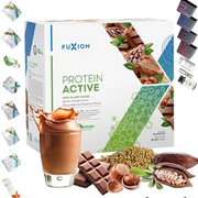Fuxion CHOCOLATE AND HAZELNUT PROTEIN ACTIVE FIT BY FUXION (28 sticks)