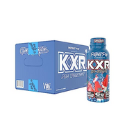 VMI Sports KXR High Stimulant Pre-Workout Energy Ready to Drink 400mg Caffeine, 6g Citrulline, 3.2g Beta-Alanine | Delicious – Convenient – Powerful | 12.5 oz Bottles (Patriot Pop, 12 Bottles)