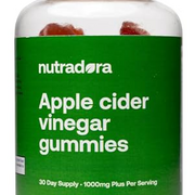 Nutradora Organic Apple Cider Vinegar Gummies for Men and Women
