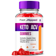 Fast Ripped Keto ACV Gummies, Fast Ripped Keto+ ACV Gummies Advanced Formula Apple Cider Vinegar Vitamin Supplement, Fast Ripped Keto Gummies +ACV 1000MG Maximum Strength Folate (60 Gummies)