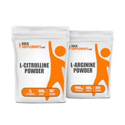 BulkSupplements L-Citrulline 500g + L-Arginine 500g Bundle