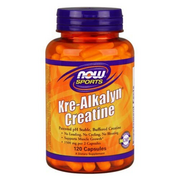 Now Foods Kre-Alkalyn Creatine - 120 Capsules 3 Pack