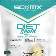 SCI-MX Diet Meal Replacement Shake - Vanilla Flavour - High Protein Shake + 24 E