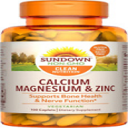 Calcium Magnesium Zinc, for Immune Support, Bone and Nerve Health, 100 Caplets