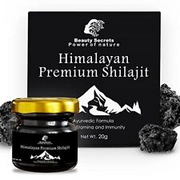 Beauty Secrets Pure Himalayan Ayurvedic Shudh Raw Shilajit Resin | Boosts Streng
