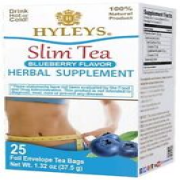 Hyleys Slim Tea Blueberry Flavor - Weight Loss Herbal Supplement Cleanse and ...