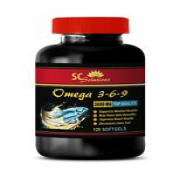 skin health supplement - OMEGA 3-6-9 3600MG - anti aging fatty acids 1B