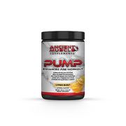 Ancient Muscle Pump Pre Workout Supplement with Citrulline Malate, Beta Alanine, Alpha GPC - Enhanced Pump Supplement Improves Energy, Focus & Absorption - Citrus Burst Protein Powder