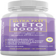 Ultra Fast Keto Boost - Advanced Ketogenic Weight Loss Support - Enriched with V