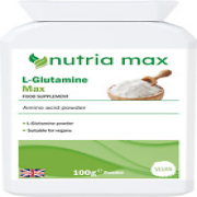 L-Glutamine Max - Pure Amino Acid Powder 100G - Aids Digestion and the Muscle Ti