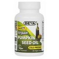 Vegan Pumpkin Seed Oil 90 Vcaps By Deva Vegan Vitamins