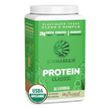 Brown Rice Protein Powder with Bcaa & Amino Acids Raw Rice Protein Shake Gluten Free Low Carb Dairy Free | Plant Based Classic Sprouted Brown Rice Protein Powder Natural 750g by Sunwarrior