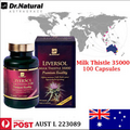 Liver Detox & Health-Dr.Natural Liversol Milk Thistle 35000mg 100 Capsules