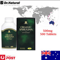 Superfood (Rich Nutrition) - Dr.Natural 100% ORGANIC Spirulina 500mg 500tabs