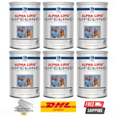 6 X Alpha Lipid Lifeline Colostrum Milk Powder (FREE EXPRESS SHIPPING)