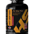 Anti Gray Hair Nutrition - NATURAL ANTI GRAY HAIR COMPLEX 1350mg - 1 Bottle