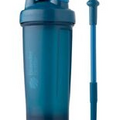 Blender Bottle 28oz V2 Classic Water Bottle with Straw - Blue Protein Shakes