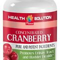 Cranberry Concentrated Extract 250mg 50:1 Healthy Urinary Tract Bladder (1 Bot)