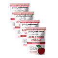 Apple Cider Vinegar Gummy (4 Packs) 1000mg Serving, Weight loss One Month Supply