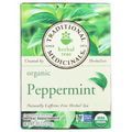 Organic Peppermint Tea 16 Bags by Traditional Medicinals Teas