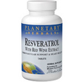 Resveratrol with Red Wine Extract 60 Tabs by Planetary Herbals