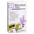 Precision Xtra Blood BKetone Test Strips 10 each by Precision Xtra