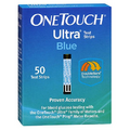 Onetouch Ultra Test Strips Blue 50 Each by Onetouch