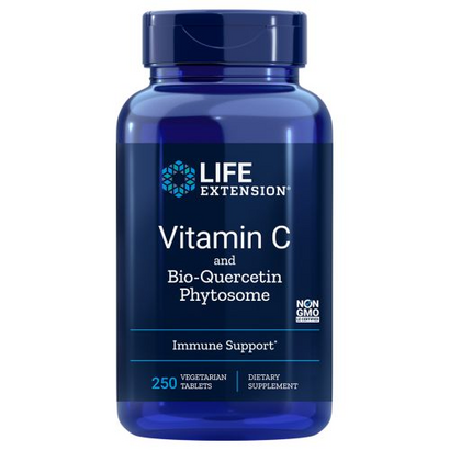Vitamin C with BioQuercetin 250 Veg Caps by Life Extension