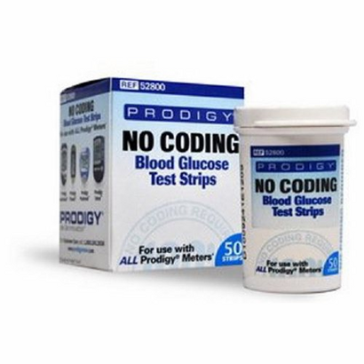 Blood Glucose Test Strips 50 Count by Prodigy