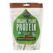 Organic Plant Protein Smooth Chocolate 10 oz by Garden of Life