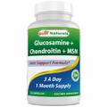 Glucosamine Chondroitin MSM 90 Caps by Best Naturals