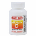 Vitamin Supplement GeriCare Vitamin D 400 IU Strength Tablet 100 per Bottle 100 Tabs by McKesson